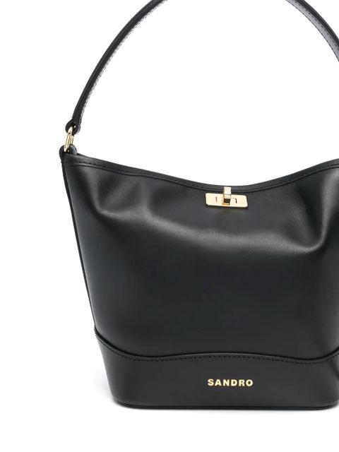 SANDRO mini Tangoso bucket bag - Black - zdjęcie produktu nr 2