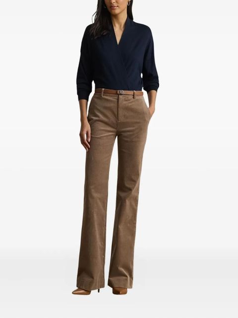 Lauren Ralph Lauren wrap cotton knitwear - Blue - zdjęcie produktu nr 2