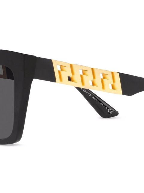 Versace Eyewear Greca-panel sunglasses - Black