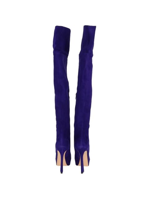 Gianvito Rossi Vertigo over-the-knee boots - Blue