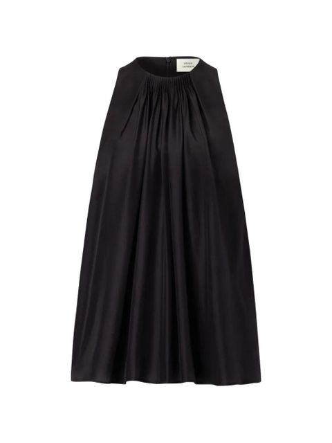 LouLou de Saison Liao flaring gathered blouse - Black - zdjęcie produktu nr 1