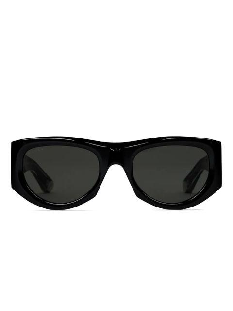 Gucci Eyewear rectangular-frame sunglasses - Black - zdjęcie produktu nr 1