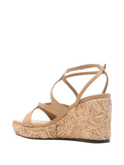Jimmy Choo Ayla strappy sandals - Neutrals