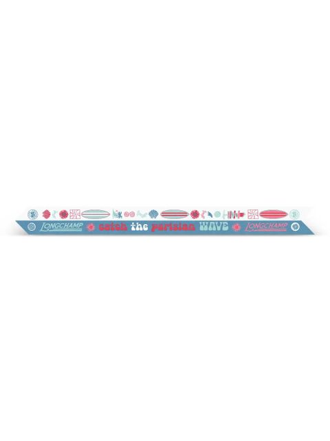 Longchamp printed headband - Blue - zdjęcie produktu nr 1