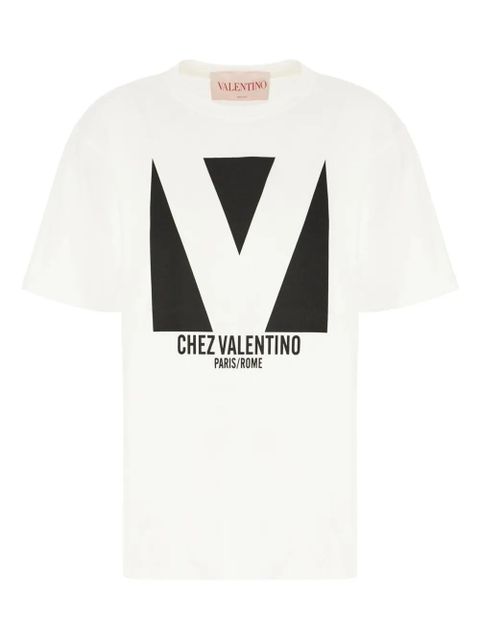 Valentino Garavani Chez-print T-shirt - White