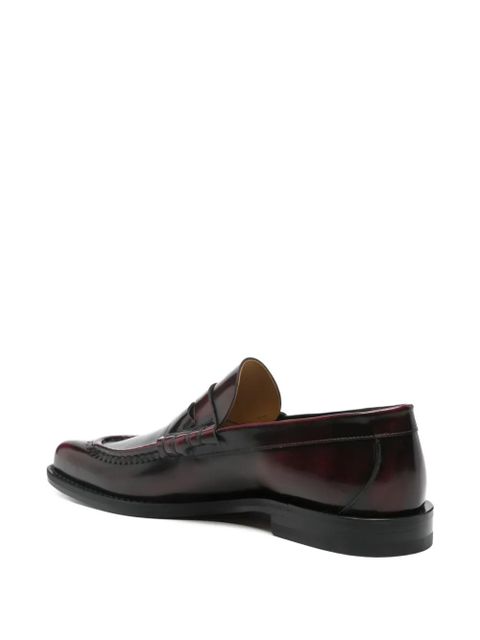Vivienne Westwood leather penny loafers - Red