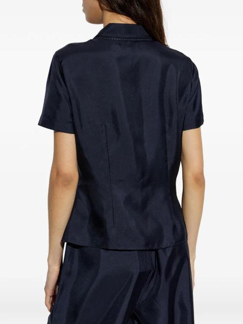 Róhe silk shirt - Blue