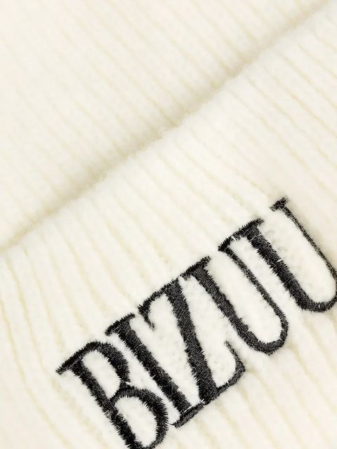 Bizuu czapka z dodatkiem wełny ROYU kolor beżowy ROYU KREMOWY