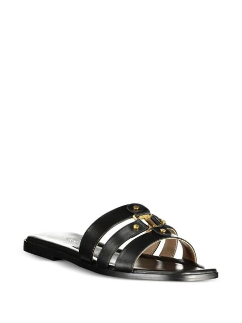 TWINSET leather sandals - Black - zdjęcie produktu nr 2