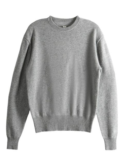 TOTEME crew-neck sweater - Grey - zdjęcie produktu nr 1