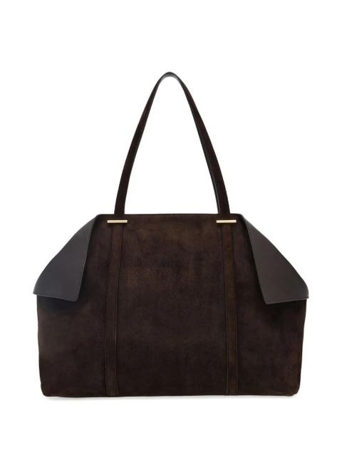 Ferragamo large folded-sides tote bag - Brown - zdjęcie produktu nr 2