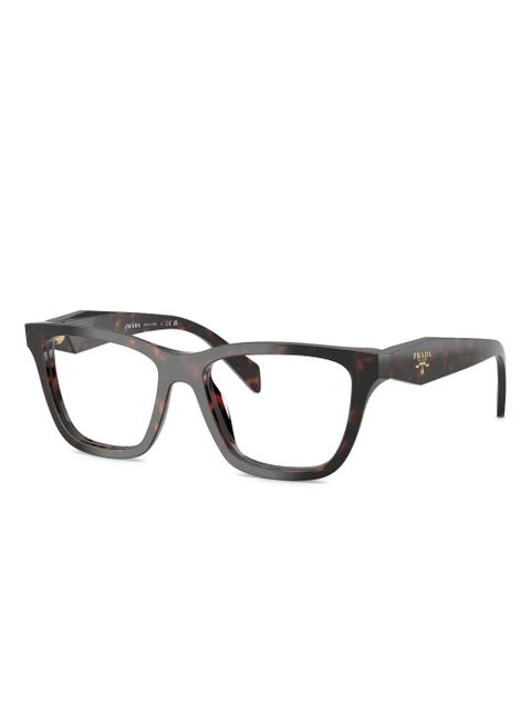 Prada Eyewear square-frame glasses - Brown