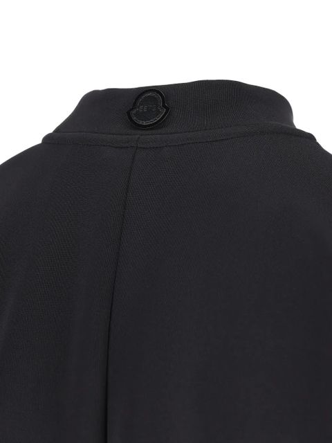 Moncler flared-hem T-shirt - Black