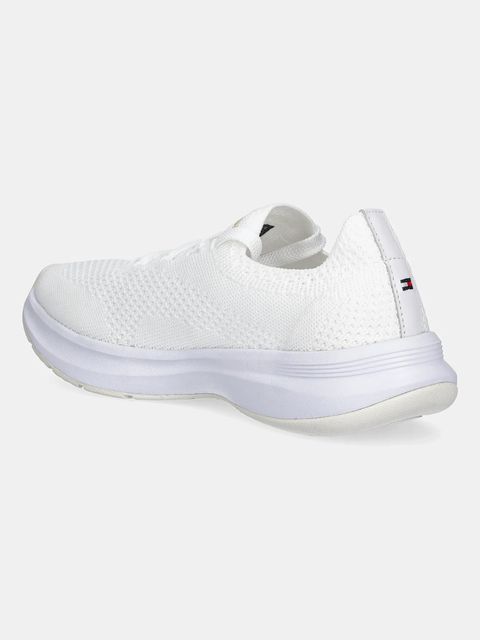 Tommy Hilfiger sneakersy TH KNIT RUNNER damskie kolor biały FW0FW08813 - zdjęcie produktu nr 2