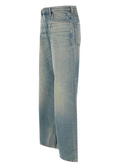 Diesel wide-leg jeans - BLUE AND GREEN