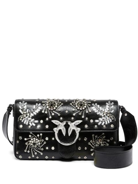 PINKO Love Birds shoulder bag - Black - zdjęcie produktu nr 1