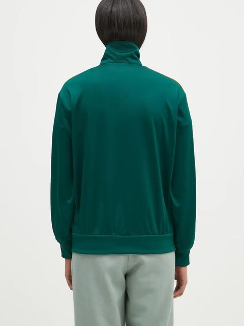 adidas Originals bluza Firebird damska kolor zielony wzorzysta JP2299