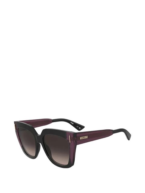 Moschino geometric-frame sunglasses - Black - zdjęcie produktu nr 2