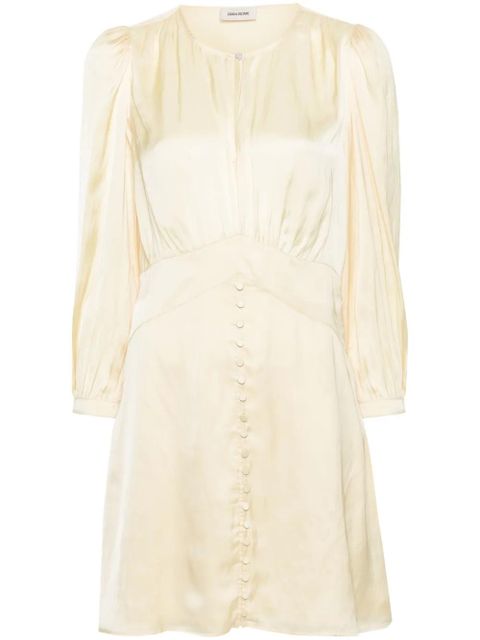 Zadig&Voltaire Rhodri satin minidress - Yellow - zdjęcie produktu nr 1