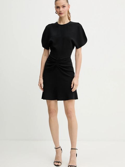 Victoria Beckham sukienka kolor czarny mini rozkloszowana 1325WDR006087C - zdjęcie produktu nr 2