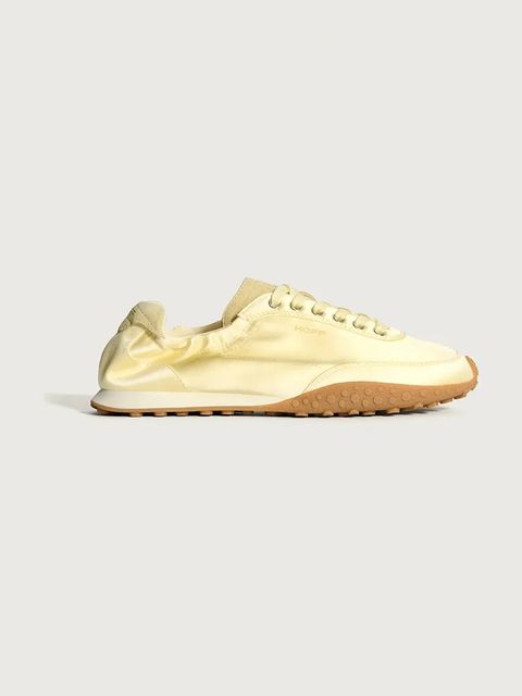 Hoff sneakersy BRIDGE SATIN MIMOSA kolor żółty 22561005 - zdjęcie produktu nr 1