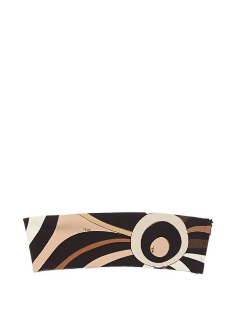 PUCCI Marmo-print bandeau top - Black - zdjęcie produktu nr 1