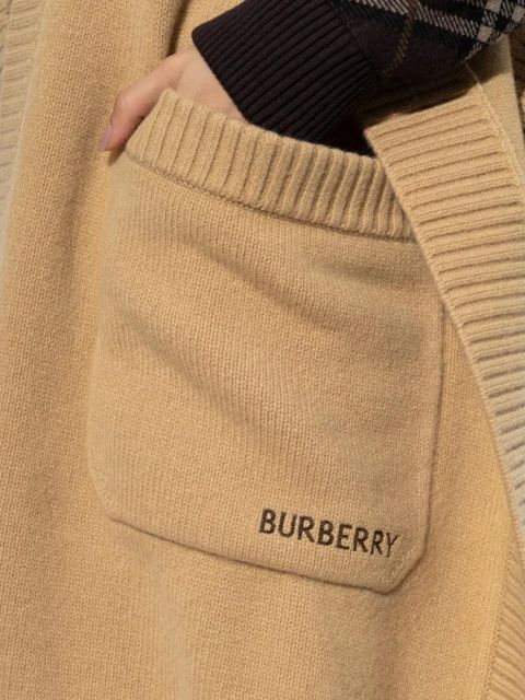 Burberry hooded pocket cape - Neutrals