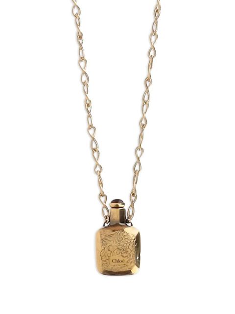 Chloé bottle-pendant necklace - Gold