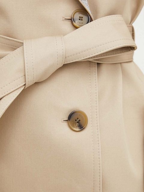 BOSS płaszcz bawełniany