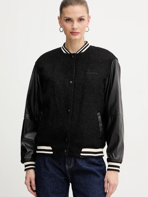 Guess kurtka DANIELLE kolor czarny przejściowa W5BL27 W2392 - zdjęcie produktu nr 1