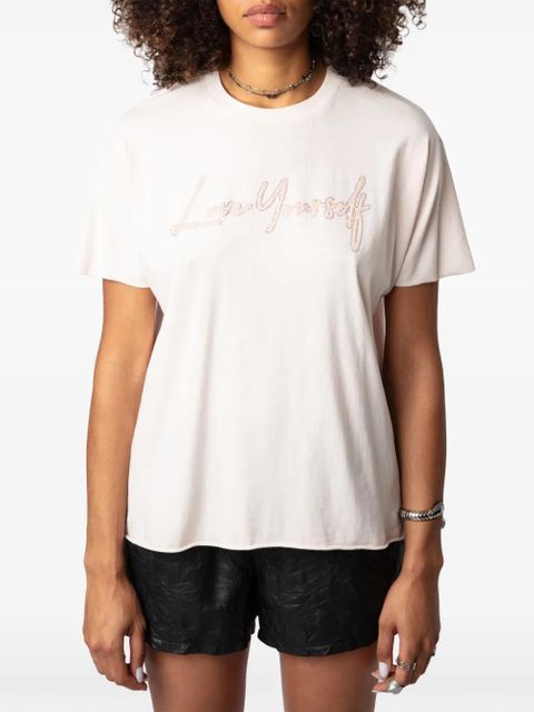 Zadig&Voltaire Tommer Co Love Yourself sweater - Neutrals