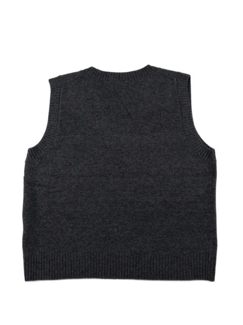 FARM Rio banana-print knit vest - Grey - zdjęcie produktu nr 2