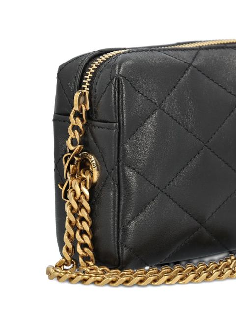 Saint Laurent CASSANDRE BIJOU pouch in lambskin - Black