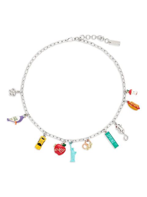 Marc Jacobs charm new york necklace - Silver - zdjęcie produktu nr 1
