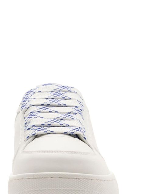 Burberry Box leather sneakers - White - zdjęcie produktu nr 2