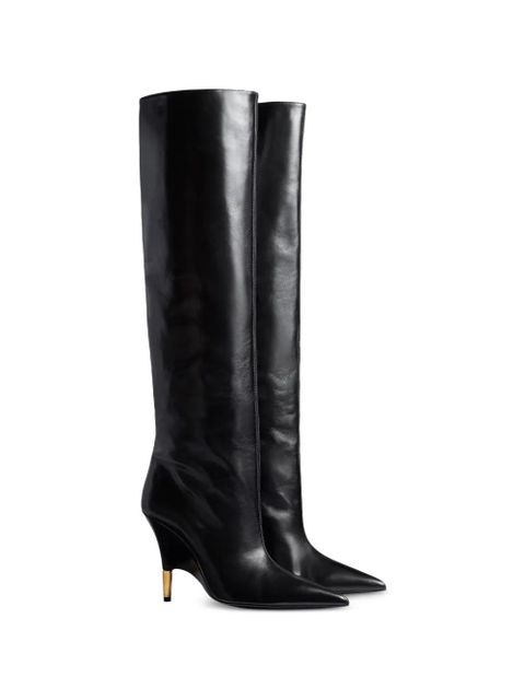 KHAITE Bella knee-high boots - Black