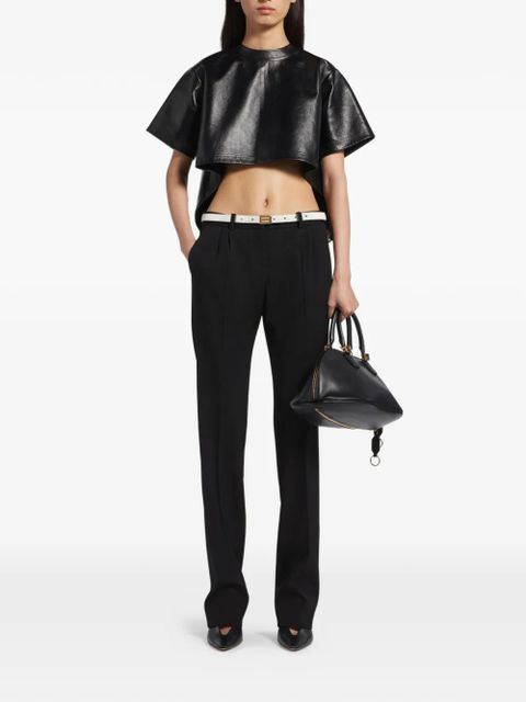 Balenciaga straight-leg trousers - Black - zdjęcie produktu nr 2