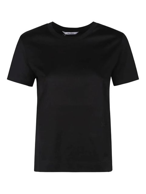 Max Mara logo-embroidered top - Black - zdjęcie produktu nr 1