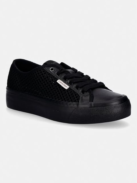 Calvin Klein VULC FLATF LACE UP LIN MESH sneakersy damskie - zdjęcie produktu nr 2