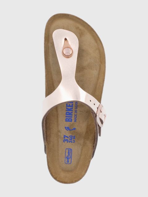 Birkenstock japonki skórzane Gizeh
