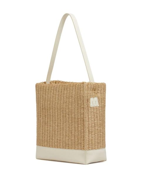Marni small Museo tote bag - Neutrals