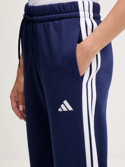 adidas spodnie dresowe Essentials damskie kolor niebieski gładkie JX1280