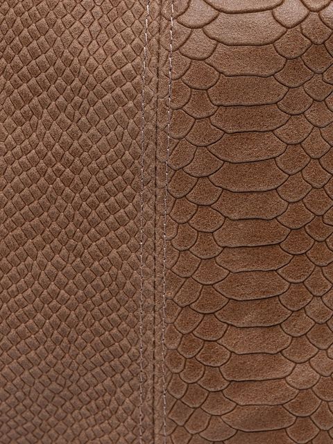 Answear.LAB torebka skórzana kolor brązowy