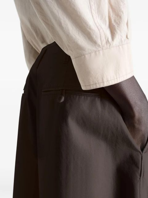 LEMAIRE oversized chino trousers - Brown