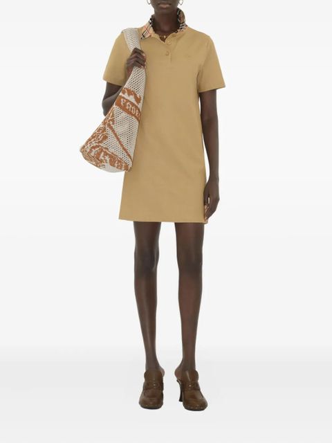 Burberry cotton polo shirt dress - Neutrals - zdjęcie produktu nr 2
