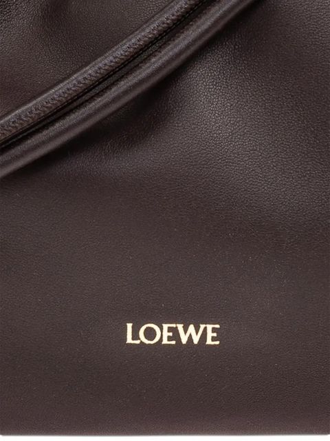 LOEWE medium Flamenco leather clutch bag - 18