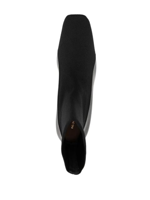 NEOUS Ruch 70mm leather ankle boots - Black