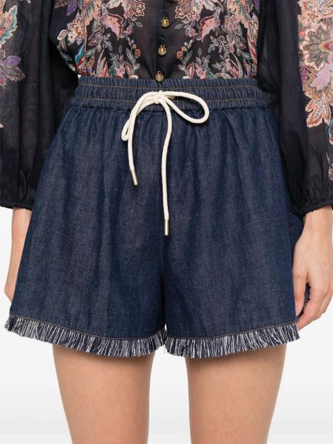 ZIMMERMANN Rhiannon shorts - Blue