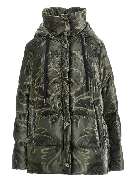 ETRO hooded patterned jacket - Green - zdjęcie produktu nr 1