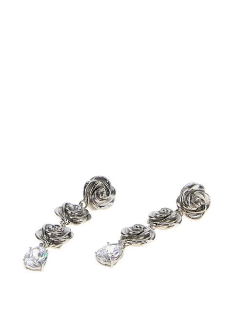 Magda Butrym rose drop earrings - Silver - zdjęcie produktu nr 2